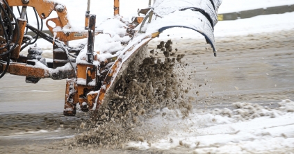 Az ünnepek alatt is biztosított a megyei utak téli karbantartása